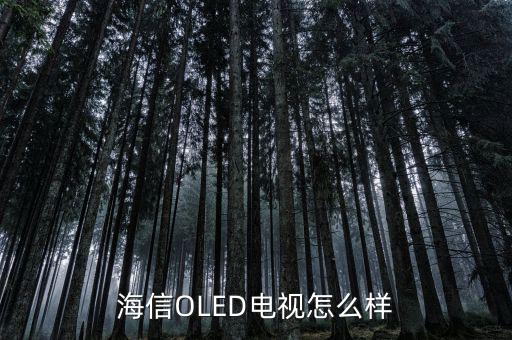 海信海視云研發怎么樣,海信OLED電視怎么樣