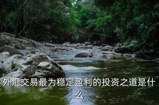 外匯交易最為穩定盈利的投資之道是什么