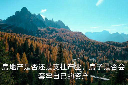 為什么房地產業是國民經濟的重要支柱產業,房子是否會套牢自已的資產