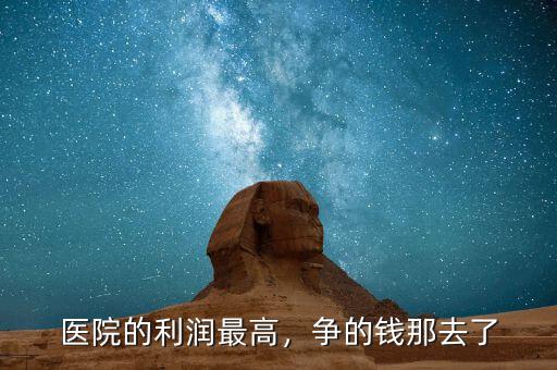 醫院的利潤率為多少,醫院的利潤最高