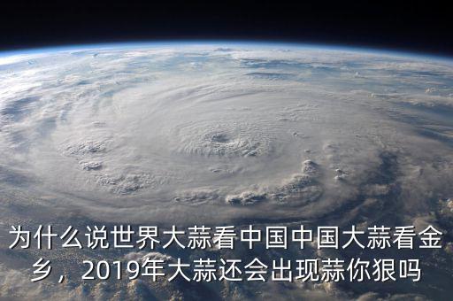 為什么說世界大蒜看中國中國大蒜看金鄉，2019年大蒜還會出現蒜你狠嗎