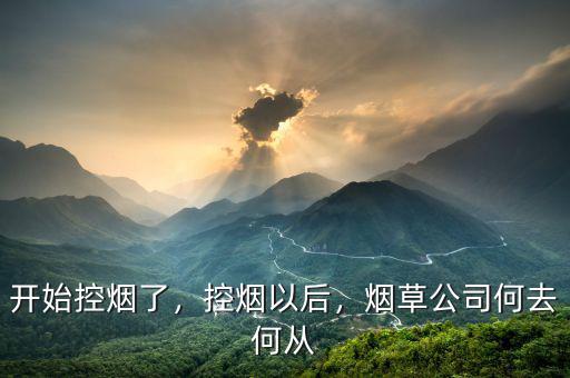 控煙規劃是什么,男人戒煙的最好方法是什么