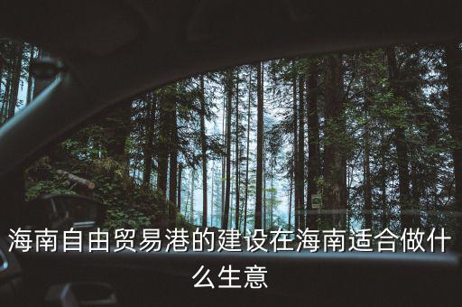 上海自貿區可以做什么生意,自貿區有什么生意做