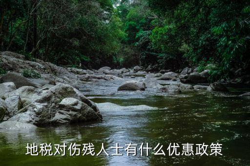 地稅有什么稅收優(yōu)惠，地稅對傷殘人士有什么優(yōu)惠政策