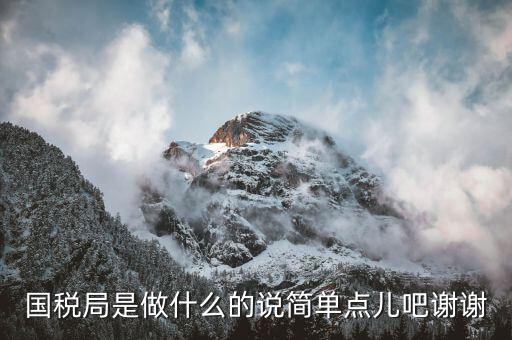 濰坊市國稅局是什么，國稅局的具體解釋是什么