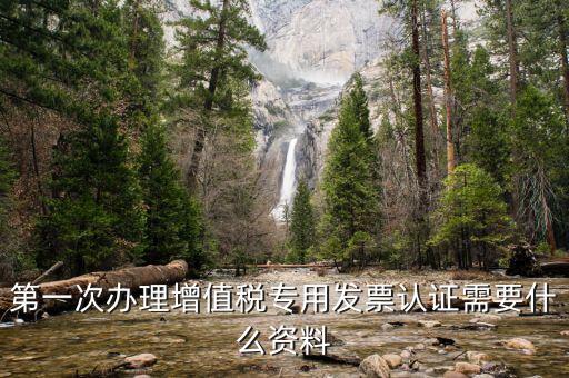 第一次辦理增值稅專用發票認證需要什么資料