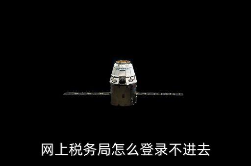 網上稅務局怎么登錄不進去