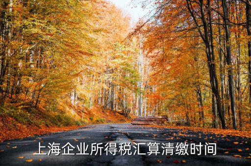 上海企業匯算清繳到什么時候，公司年度匯算清繳申報所得稅幾月結束