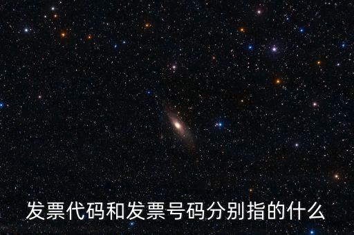 青海發票代碼是什么，發票代碼和發票號碼分別指的什么