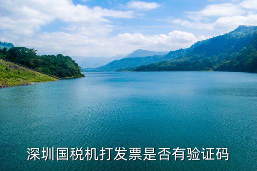 深圳國稅機打發票是否有驗證碼