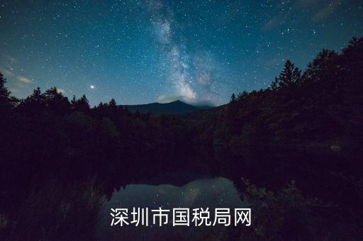 深圳市國稅局網