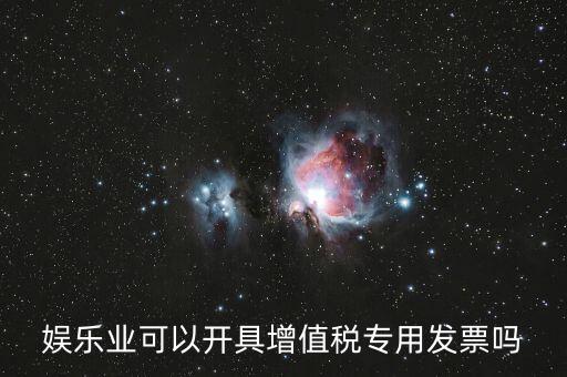 什么是娛樂業(yè)發(fā)票，娛樂業(yè)增值稅發(fā)票有幾種