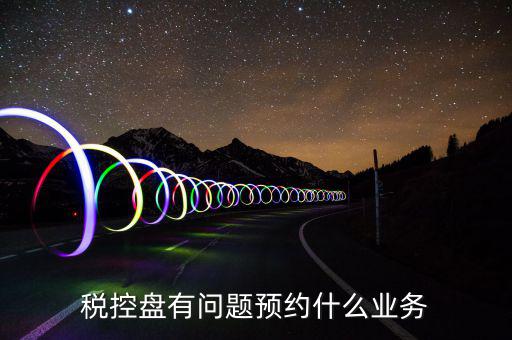 稅控盤有問題預約什么業務