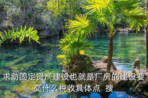 求助固定資產建設也就是廠房的建設要交什么稅收具體點  搜