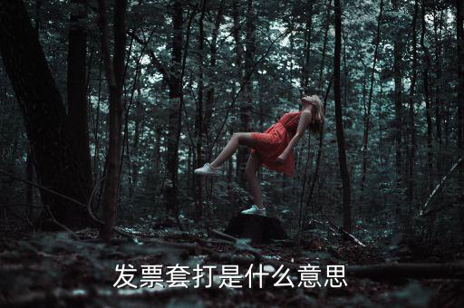 發票套打是什么意思
