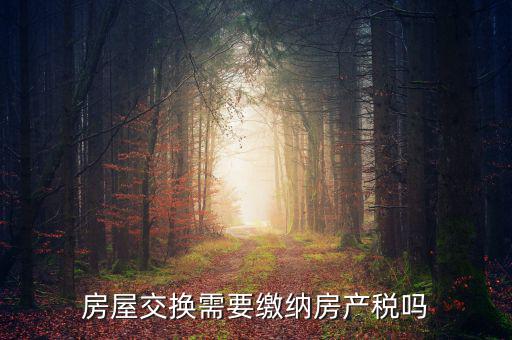 房地產置換應交什么稅，開辦房產置換公司取得的收入交什么稅費