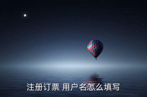 預約發(fā)票用戶名填什么，網(wǎng)上訂票用戶名怎么填