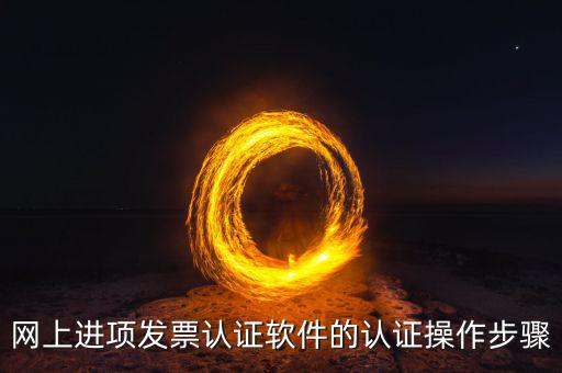 網上進項發票認證軟件的認證操作步驟