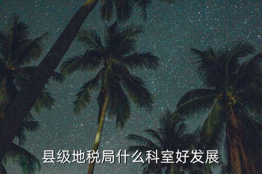 地稅局都有什么科室，地稅系統哪個科室好