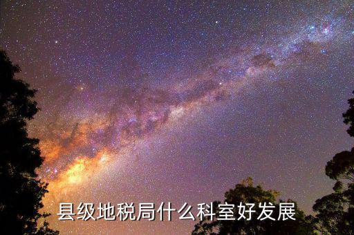 縣級地稅局什么科室好發展