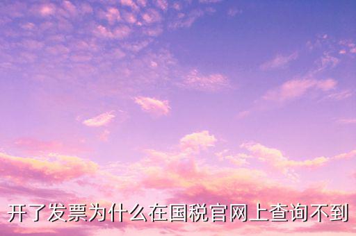 真發票為什么不能查詢，增值稅的發票真偽查不到怎么辦