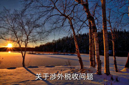 什么是涉外地稅，國際稅務是什么
