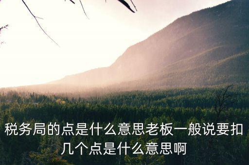 稅務局是什么意思，國稅局的具體解釋是什么