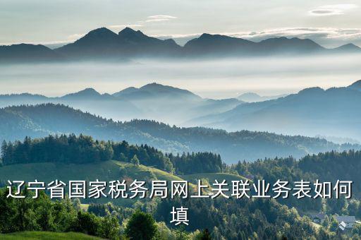 什么是關聯業務報表，企業年度關聯業務往來報表怎么填