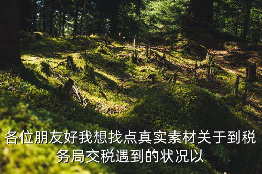 您對納稅有什么感想，說說你對稅的看法看此人十分鐘之內答復我