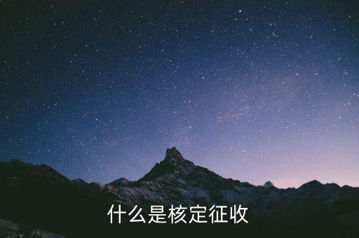 核定征收是什么納稅人，核定征收中的小規模納稅人和一般納稅人區別