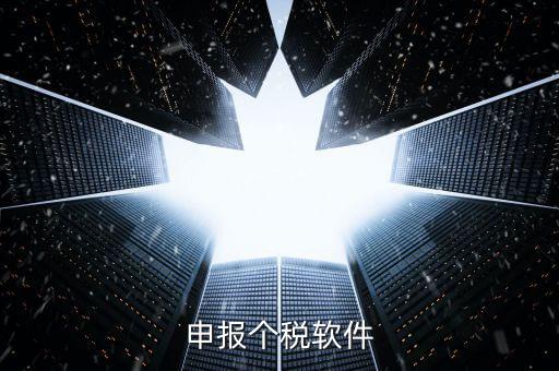 個稅用什么軟件申報表，個稅申報軟件里面扣繳個人所得稅明細報告表打印