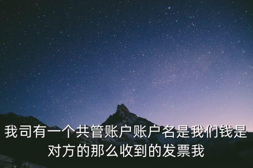 稅費共管戶是什么意思，國地稅共管戶比對清理是什么意思