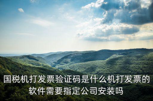 國稅機打發票驗證碼是什么機打發票的軟件需要指定公司安裝嗎