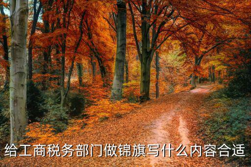 給稅務(wù)送錦旗 寫什么話好，贈(zèng)稅務(wù)局錦旗用語