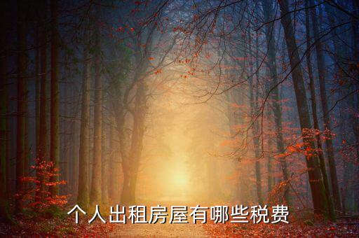 出租自建房屋交什么稅，自建廠房出租須交納什么稅