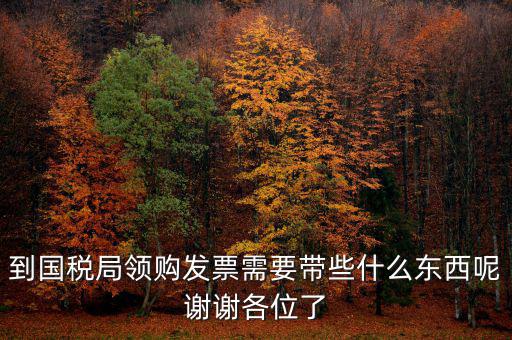 去國(guó)稅領(lǐng)發(fā)票需要帶什么，國(guó)稅領(lǐng)取發(fā)票需帶什么材料不是初次領(lǐng)購