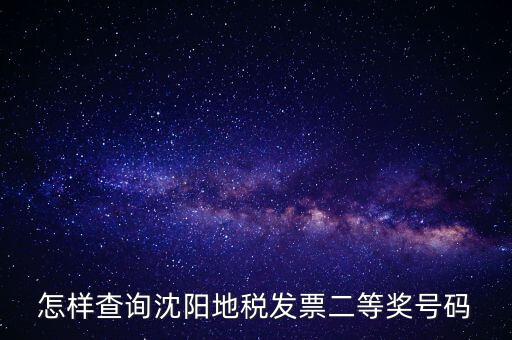 如何查地稅發票中獎號碼，稅務發票怎么查詢是否中獎