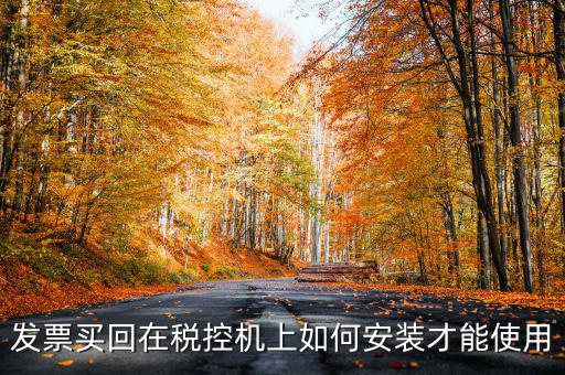 發票買回在稅控機上如何安裝才能使用