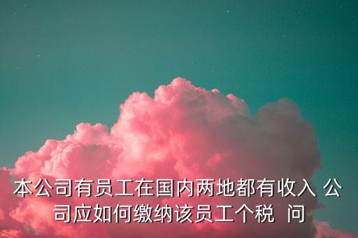 公司內部應該如何制定個稅繳納制度，企業工資項目構成以及交納個人所得稅的方法