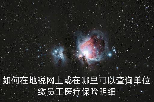 如何在地稅交社保查詢，單位交了社保費在地稅網怎么查詢