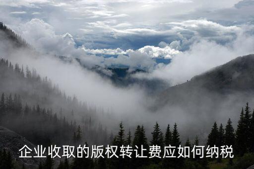 轉讓版權如何交稅，個人轉讓著作權按什么征個稅