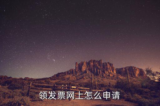領發票網上怎么申請