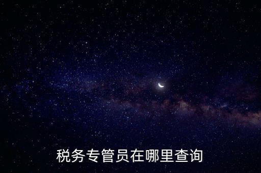 如何在湖南稅務網站查找稅管員，如何在網上查詢國稅專管員