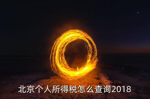 北京如何查詢個人納稅記錄查詢系統，北京個稅繳納記錄查怎么查