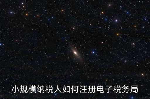 珠海如何注冊電子稅務局賬號，小規模納稅人如何注冊電子稅務局