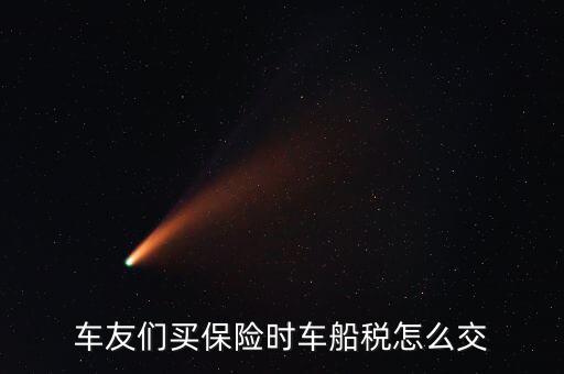 保險公司車船稅如何繳納，公司用車的車船稅怎么繳納是在繳納車險時一起繳納的還是獨自繳