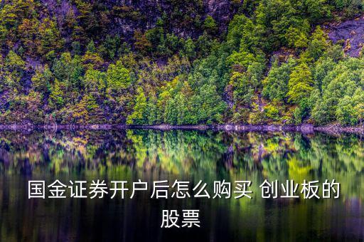 國金怎么開通創業板,開通創業板可在網上辦理嗎?