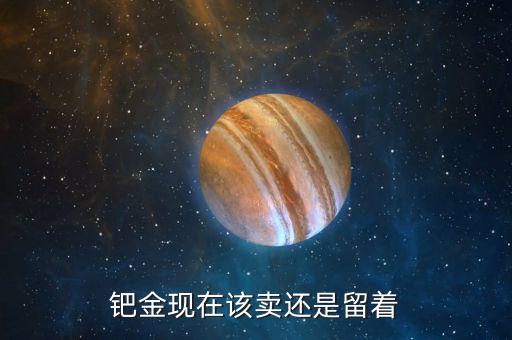 鈀金現在該賣還是留著