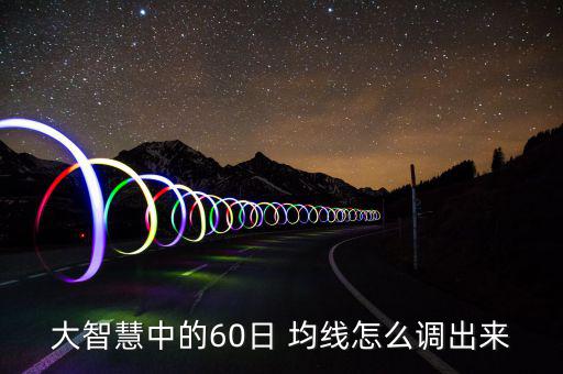 60日均線怎么調出來,周四收盤:日均線走平0.3%
