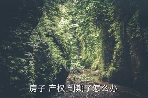 產權到期了怎么辦,非住宅建設用地使用權期限屆滿自動續期